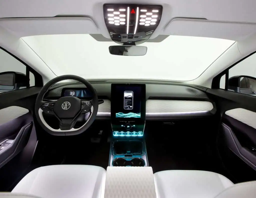 Fisker Ocean interieur