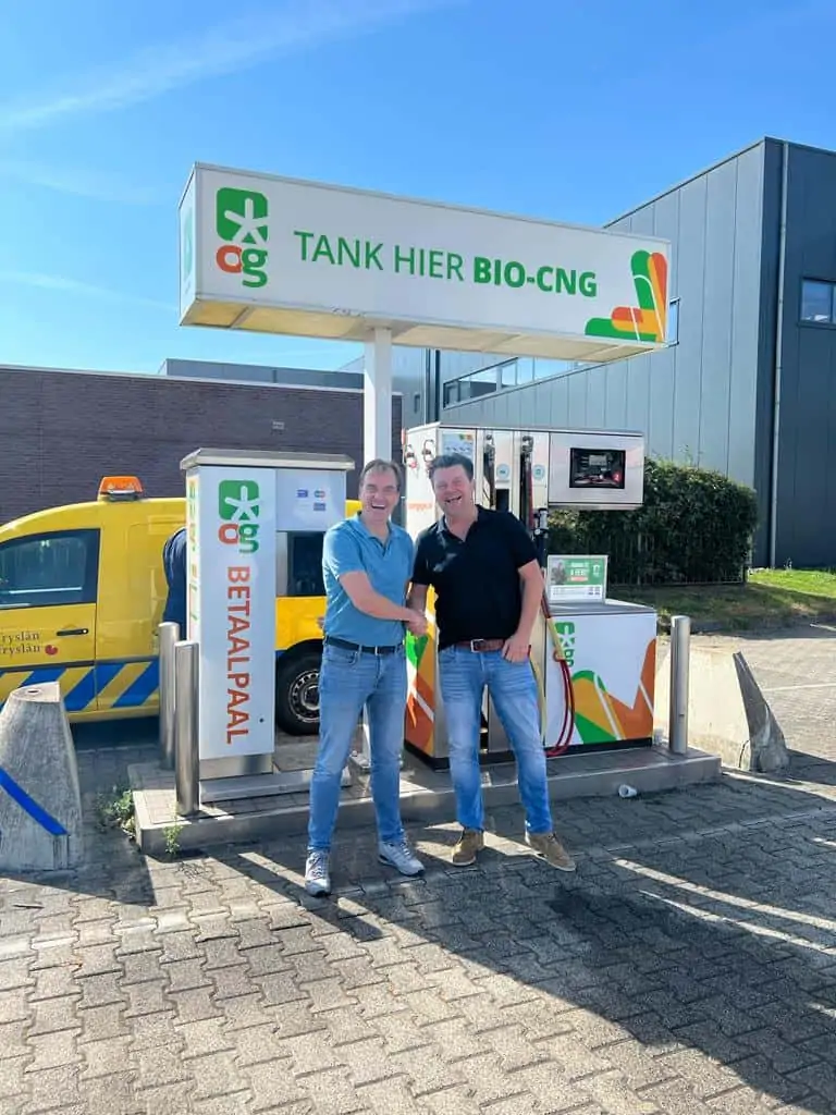 Patrick Doornbos en Marcel Borger OG Clean Fuels